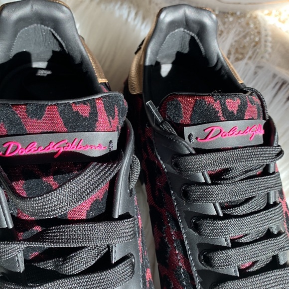 🌻DOLCE & GABBANA LEOPARD SNEAKERS🌻 - Picture 5 of 12